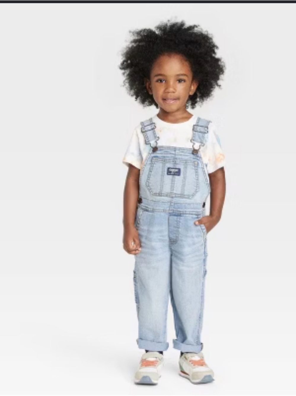 OshKosh B'gosh Light Blue Denim Overalls for Kids